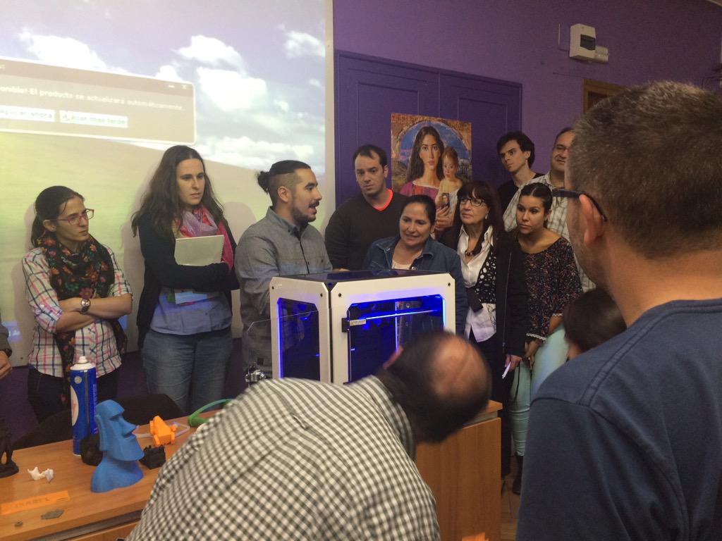 Univecs's tweet image. #Witbox crea expectación en la formación, Colegio Maristas Champagnat de Salamanca. @BigarSolucion @bqreaders
