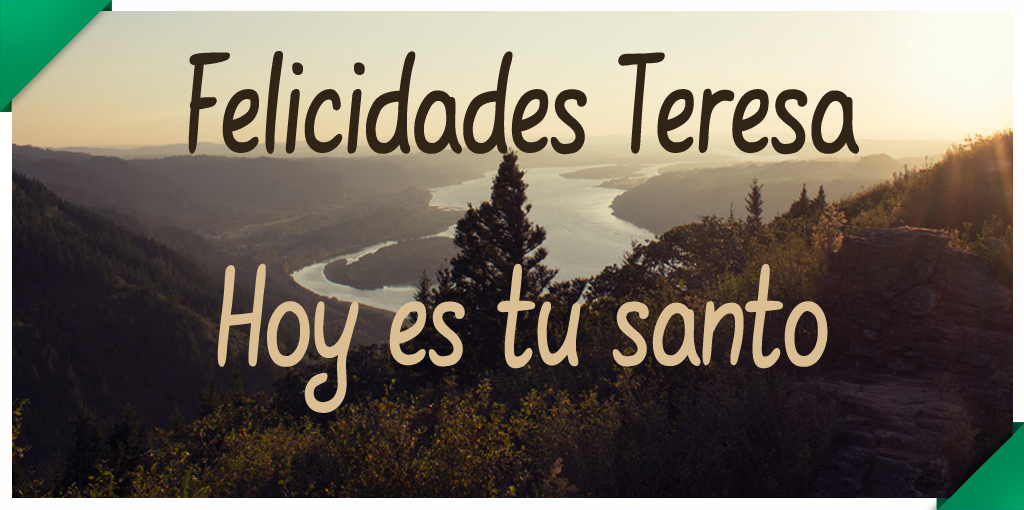 elcorteingles's tweet photo. ¡Feliz día Teresa! http://t.co/r5oxPxAnj8