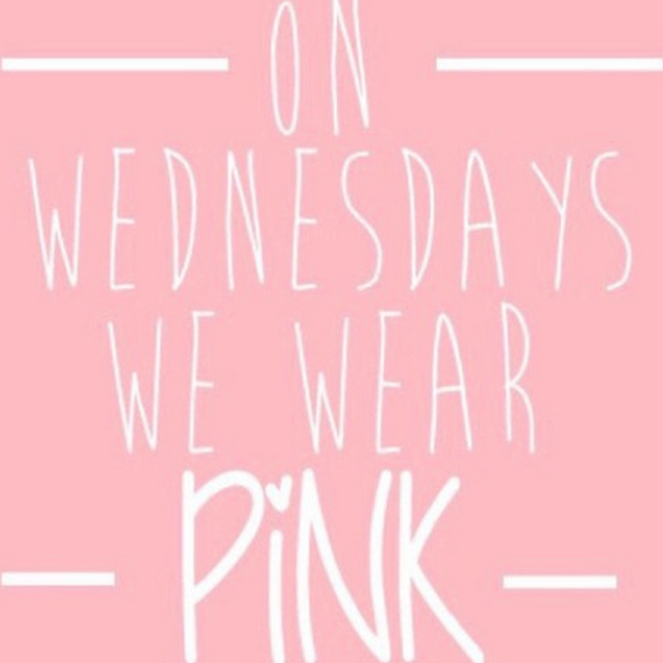 Who’s wearing their #pink #SecretColor? #wednesday