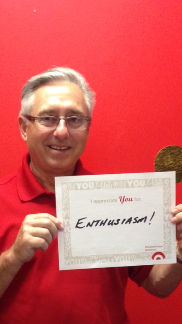 I appreciate <a href="/bradw_taylor/">Brad Taylor-White (he/him)</a> for ... His enthusiastic leadership! #r3mih15 #YouMakeTarget