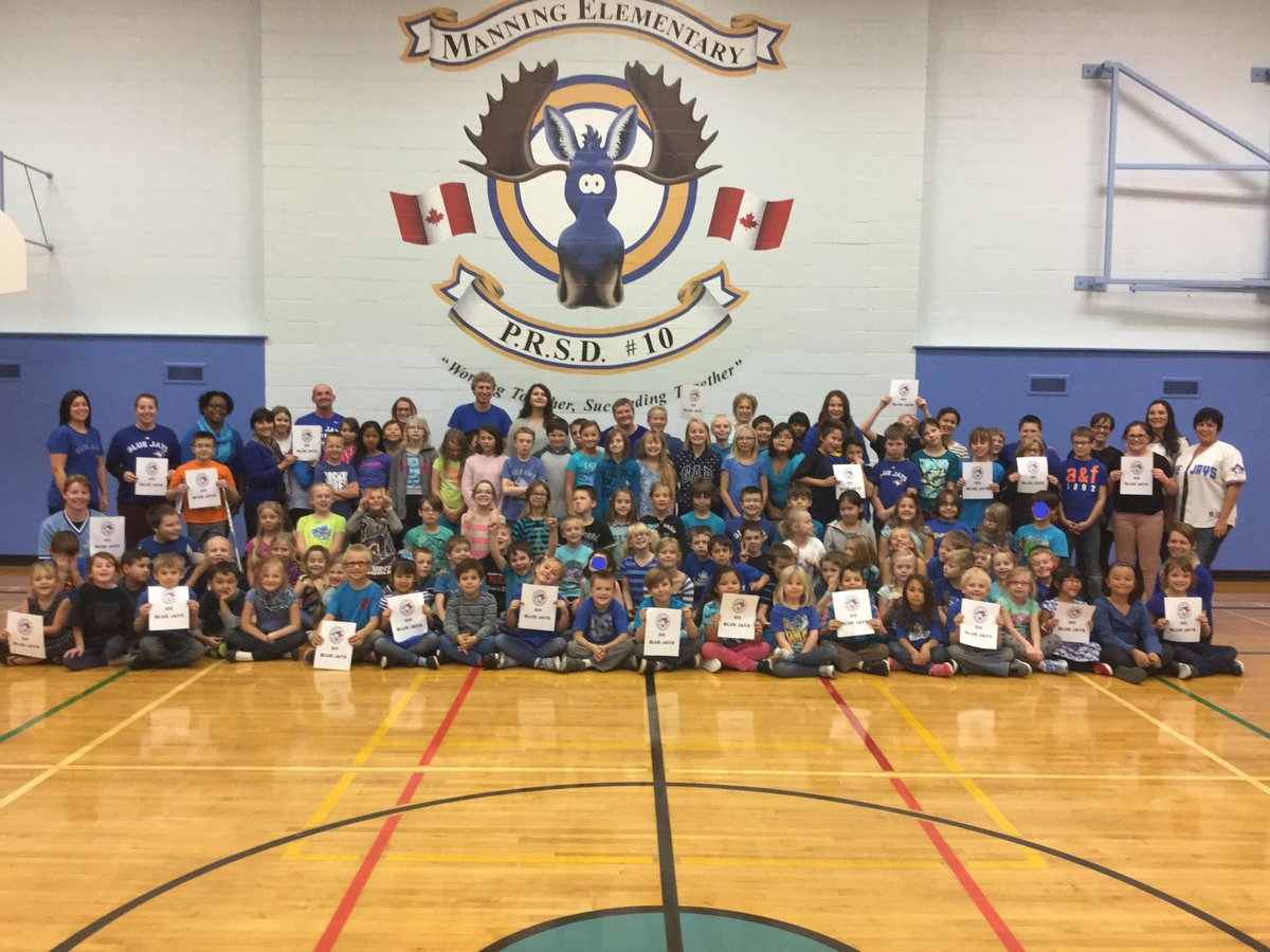 ManningElement's tweet image. From everyone here at Manning Elementary School: GO @BlueJays GO! #MLBPlayoffs #aldsgame5 @prsd10