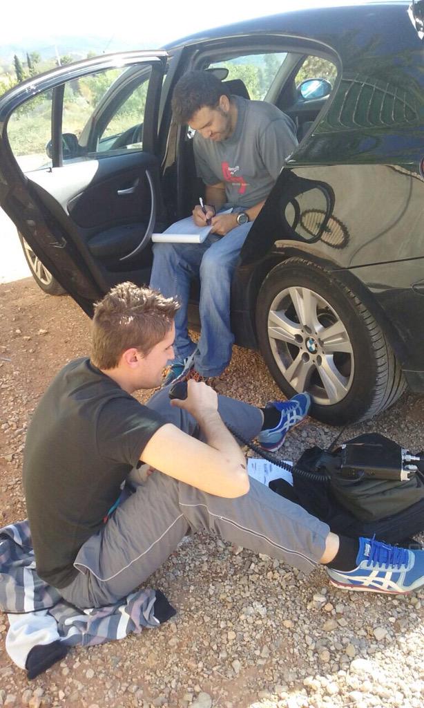 ea7om's tweet image. 1ª actividad qrp con @mijatovic_ para el dce @ACRACBDCE 210 qso en una 1h15'. Tripolo cuco @trocontril y @motillej