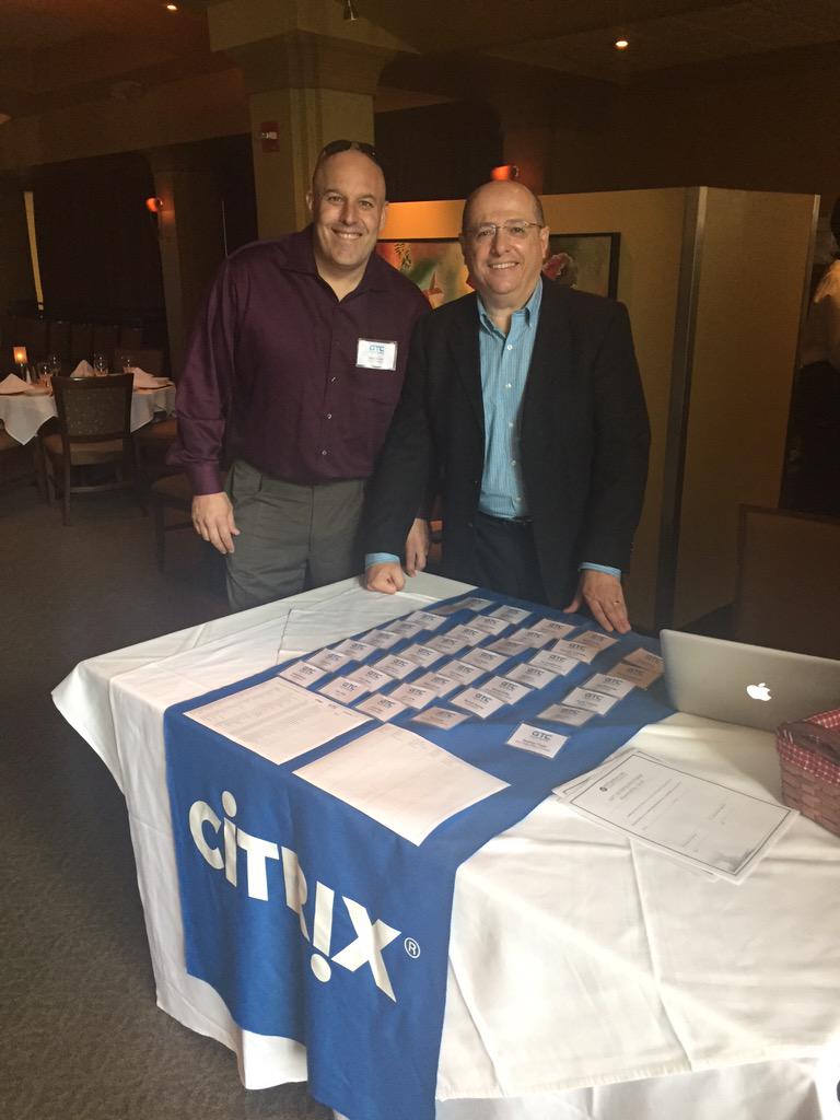 GTCSystems's tweet image. Getting ready for GTC&apos;s Monthly Luncheon with Citrix and Simplivity at Ruth&apos;s Chris Steakhouse. @citrix @simplivity