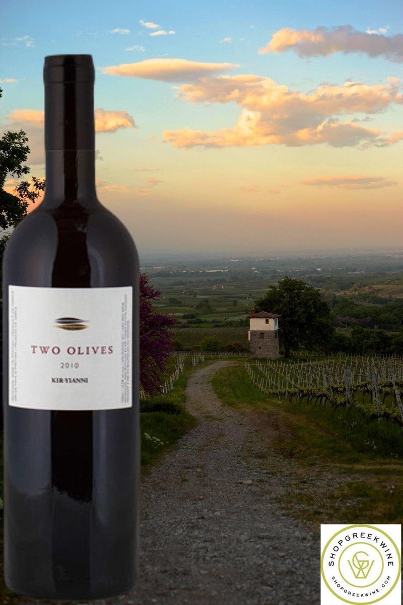 ShopGreekWine's tweet photo. We're celebrating #WineWednesday with a glass of #TwoOlives from @kiryianni #GreekWine #drinkGreekWine #wineoftheweek http://t.co/yNoAJveKuD