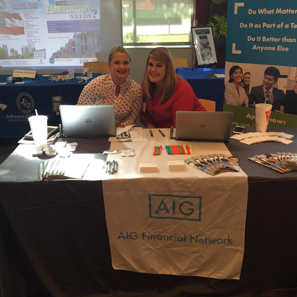 alabama_iday's tweet photo. .@AIGinsurance is here at #IDay2015. Have you stopped by their booth yet? http://t.co/F1Iye0wZ5Y