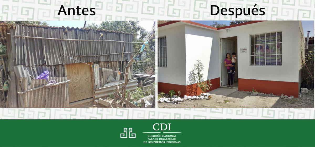 El @gobmx, @sedatu_mx, @fonhapo y la #CDI trabajan en conjunto para brindar viviendas a familias #indígenas. http://t.co/4hKegTEywT