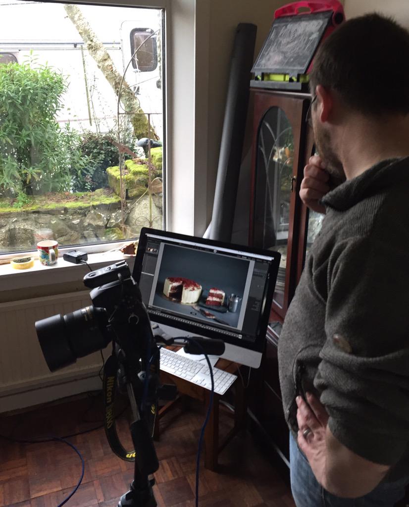 <a href="/anniesdelicious/">Anniesdeliciousbakes</a> had a fantastic day @davidmosesphoto today! #veryexcited to see results!!