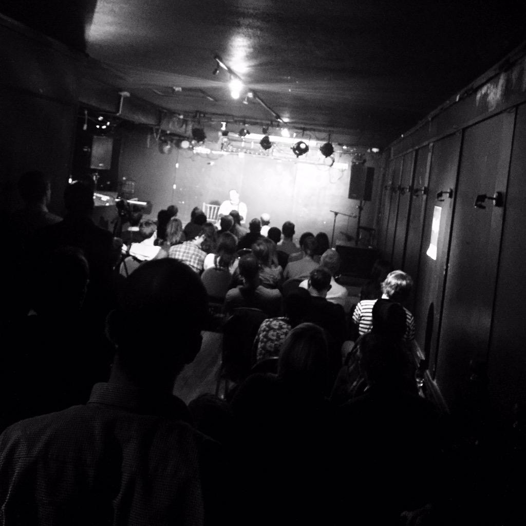 Amazing audience at <a href="/hooplaimpro/">Hoopla Impro</a> Launch Pad tonight! #StandingRoomOnly