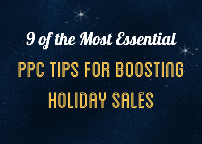 ThePPCGurus's tweet image. 9 of the Most Essential #PPC Tips for Boosting Holiday Sales

ow.ly/TpmPD