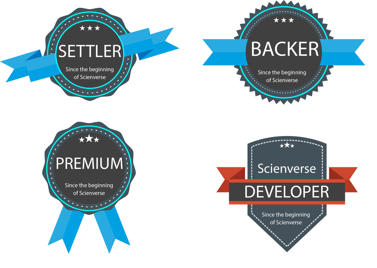 Scienverse's tweet photo. Those cool virtual badges can be on your Scienverse avatar and forum account! Get them now! http://t.co/7fcNMBJSMF http://t.co/T0PGpTXPb6