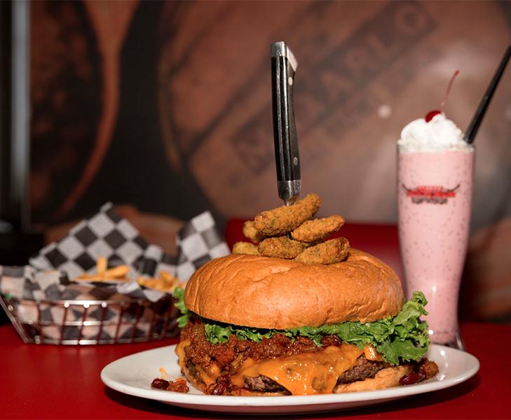 PBRRockBar's tweet photo. @Vegascom just named our #CowboyChallenge one of the biggest #foodchallenges in #LasVegas! http://t.co/zIcR5wonuQ http://t.co/aApFDRZwN1