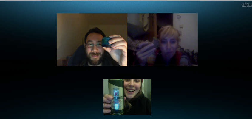 late night <a href="/Skype/">Skype</a> talks ... #makingithappen