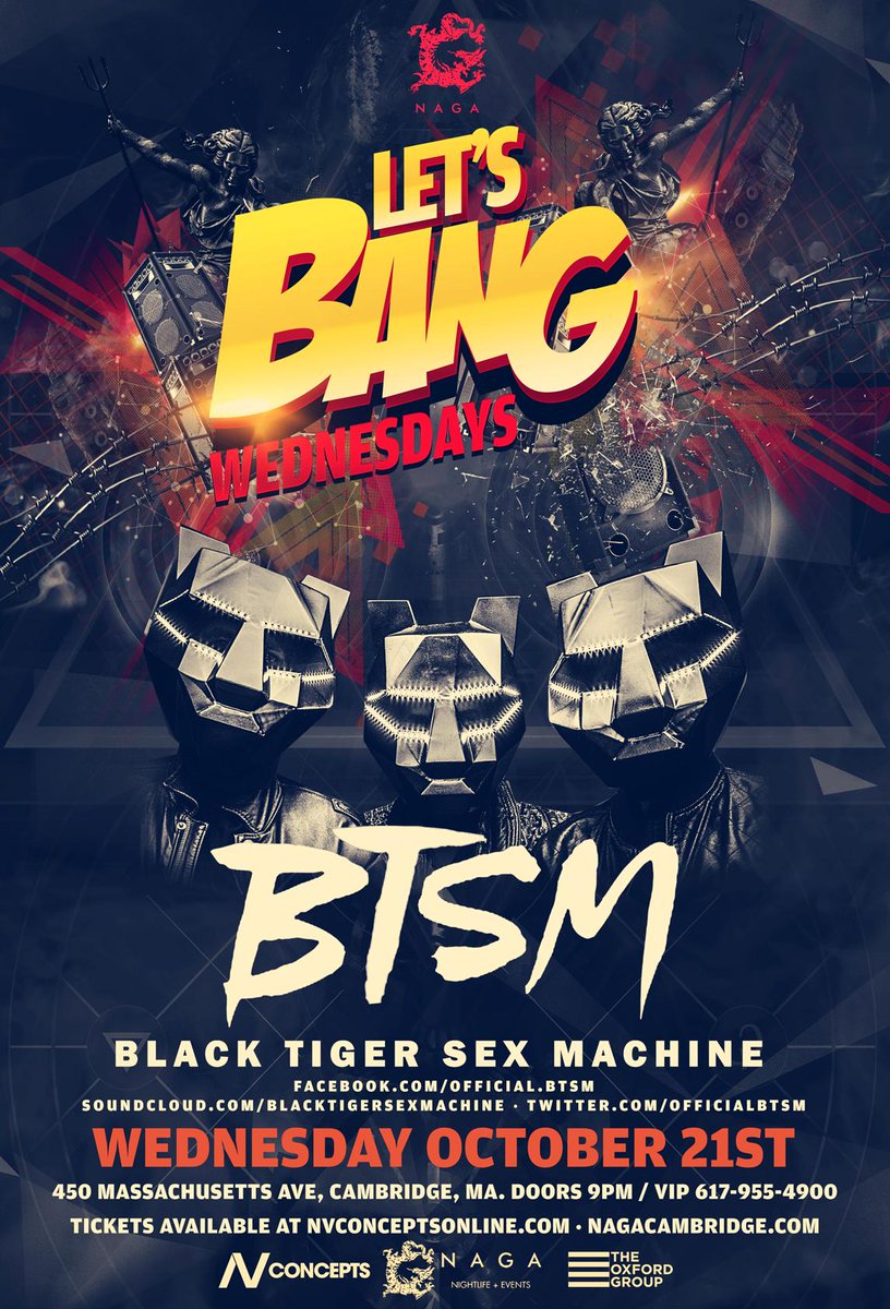 NVConcepts's tweet image. Prepare for all of the bass when @OfficialBTSM speeds in to town @nagacambridge next Wednesday! #LetsBang