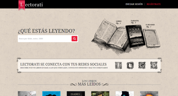 Infotechnology's tweet photo. Cómo funciona #Lectorati, un sitio argentino para los fanáticos de los libros > http://t.co/6nJkZBO4lT http://t.co/uK2kLlD8ky