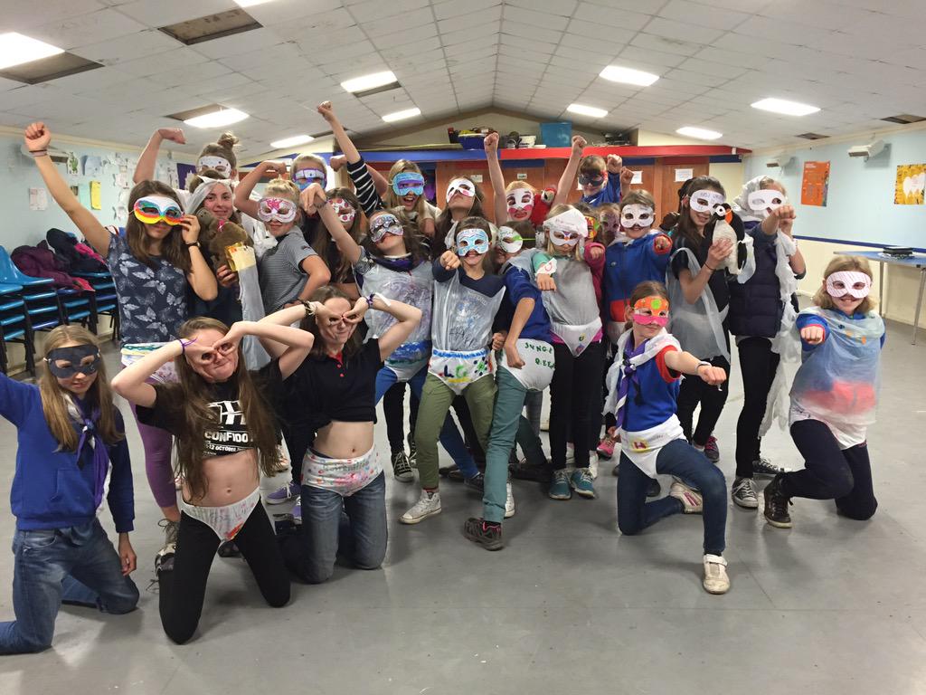 10thDurhamGuide's tweet photo. Thinking about our everyday super powers and how we can use them to change the world! #ThisGirlCan #IDG2015 http://t.co/nCGiWYz2oC