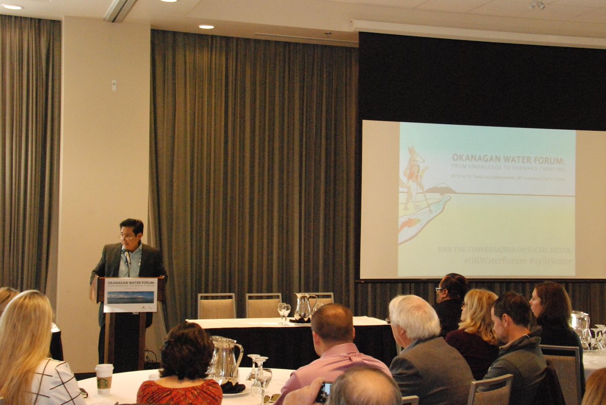 Okanagannation's tweet photo. @WestbankFN #ChiefRobertLouie #OKWaterForum http://t.co/FqiiXBVehP