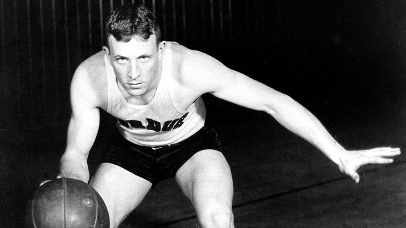 PurdueSports's tweet image. A happy birthday to the man, John Wooden. We remember you fondly Coach. #BoilerUp