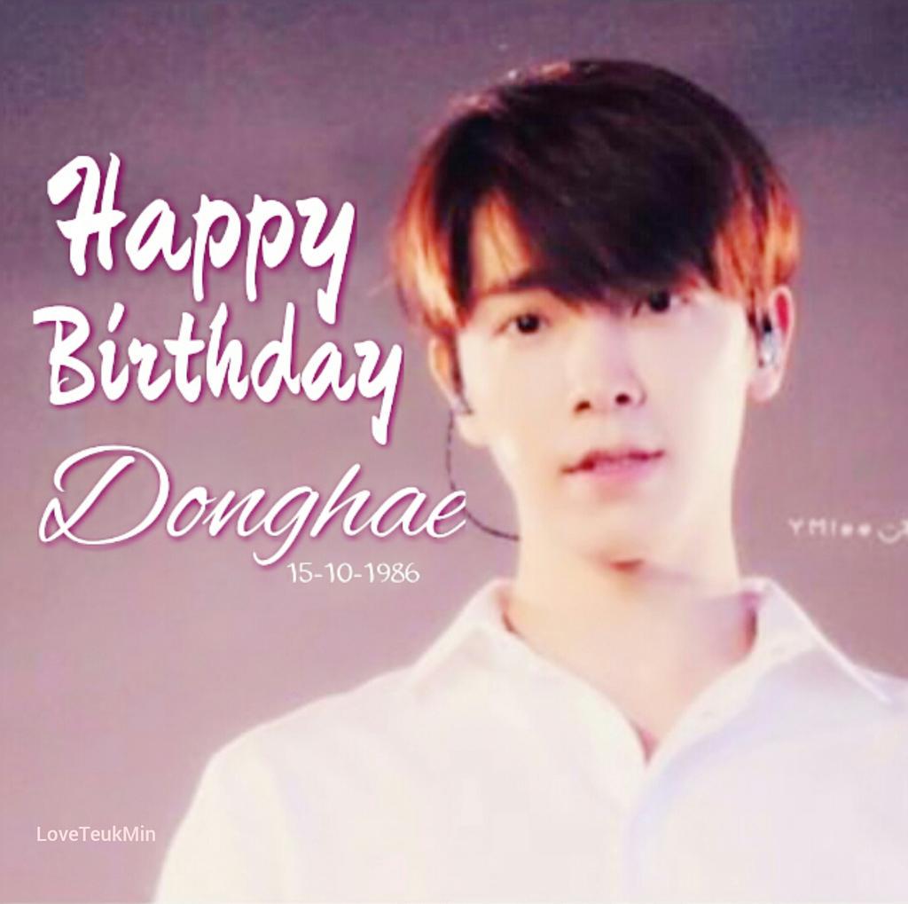 Happy Birthday Lee Donghae   