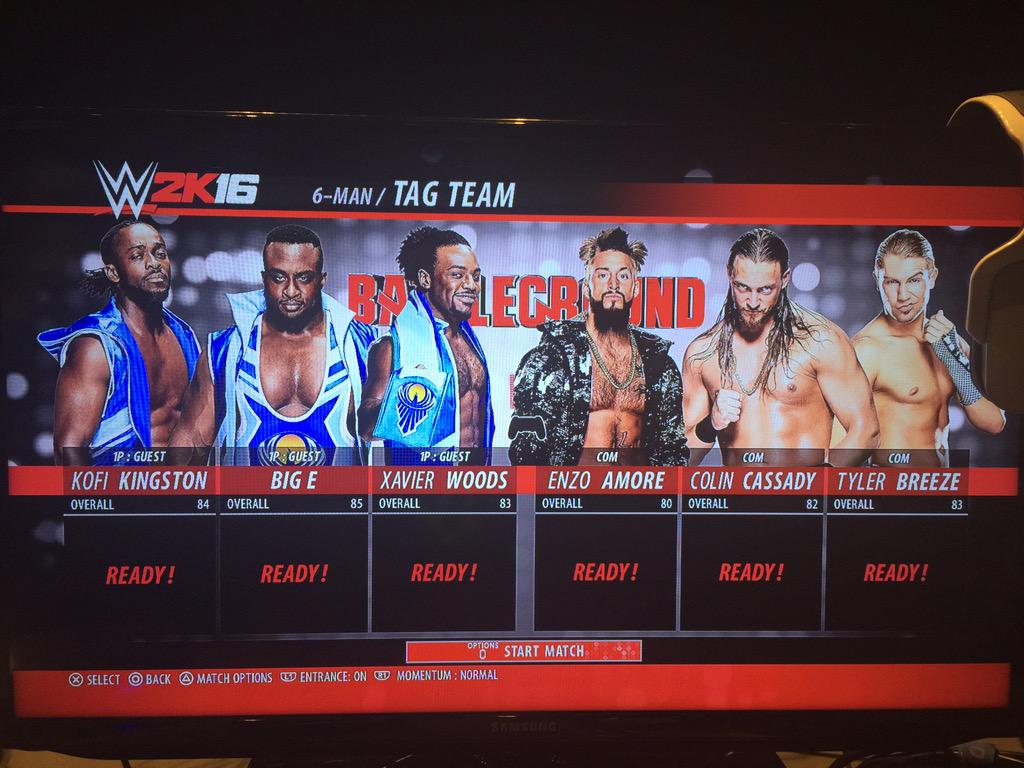 WWE 2K16: 6 New Overalls Revealed Including The New Day