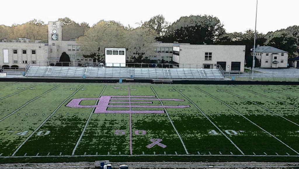 ECPANTHERS's tweet photo. The field is ready for Friday night vs Normandy #bouncebackbig http://t.co/APctJbk5ID