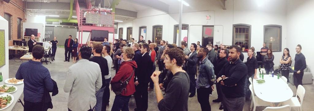 #PHott is back! Great crowd to kickoff another season with the best entrepreneurs in #ottcity @ProductHuntOtt