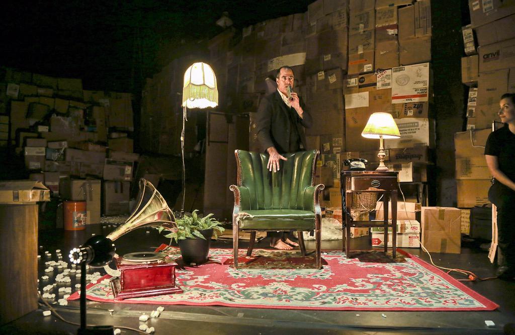 sf_curran's tweet image. Final dress rehearsal is complete &amp;amp; opening night is just hours away! #CurranUnderConstuction #TheObjectLesson