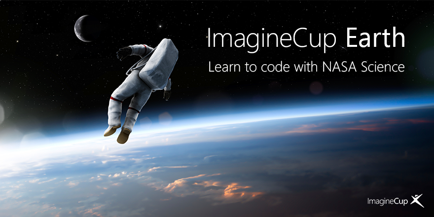 MSFTImagine's tweet photo. Your NASA inspired project awaits. Learn to code with #ImagineCup Earth: http://t.co/vFuoBMhgtY #MSFTImagine http://t.co/llC48ytIEX