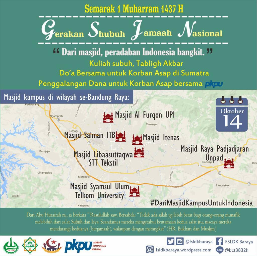 IKPM_Depok's tweet photo. Kampus aja semangat beribadah, adik2 santri @PMGontor @GontorIndonesia @gontortv  hrs lbh semangat http://t.co/rkR37nwF34