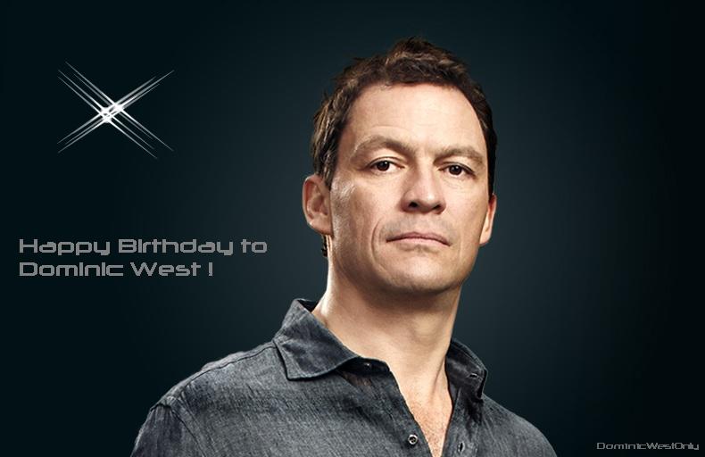 Happy Birthday to Dominic West ,have a great day ! oct 15th  
