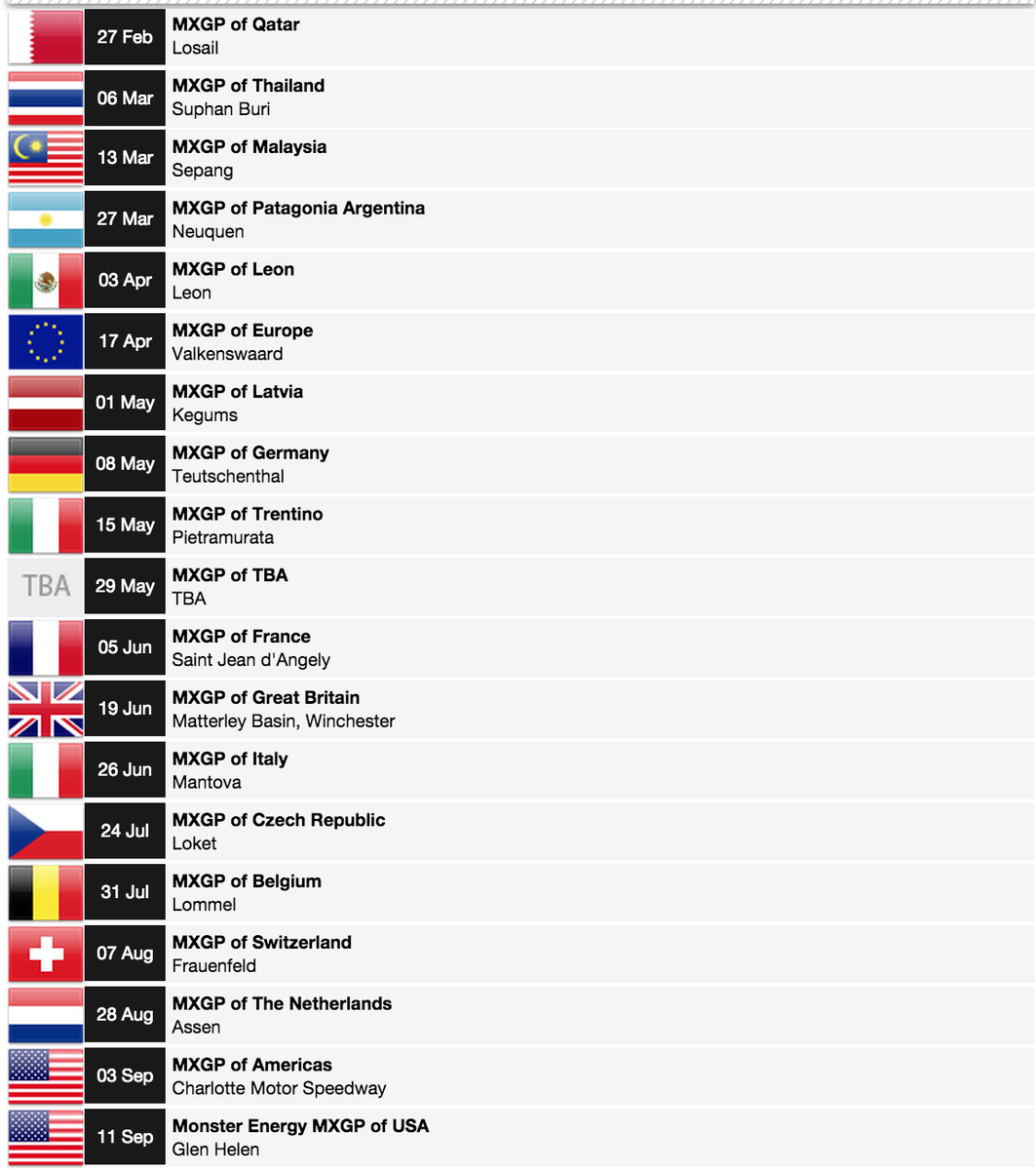 mxgp's tweet image. Find the new 2016 calendar &amp;amp; more on our official website: mxgp.com