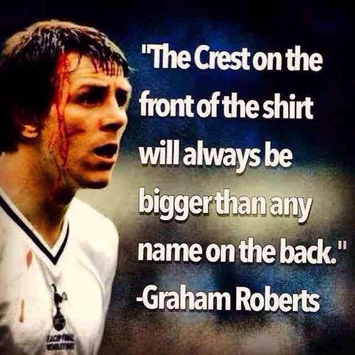 When I played for <a href="/SpursOfficial/">Tottenham Hotspur</a> I always gave all I possibly could.