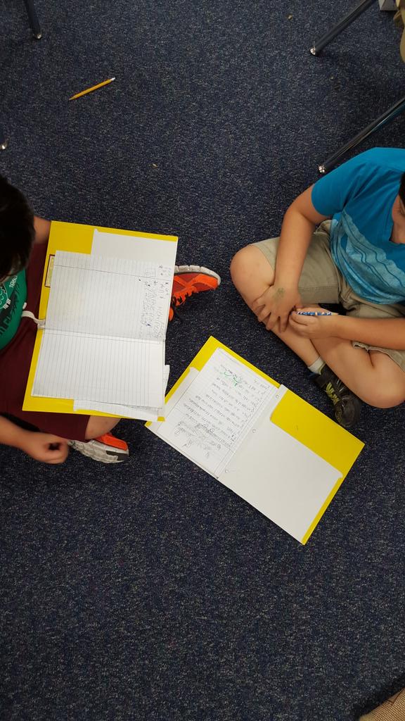 mrsv3rd's tweet photo. Peer conferences in writing workshop. Some really good conversations today! @Reed_Elementary http://t.co/AUUt2iWF9P
