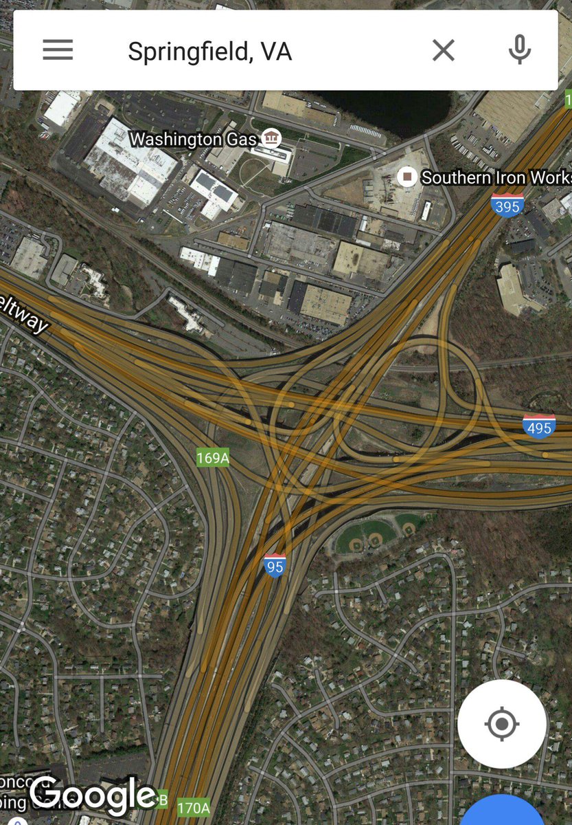 Example of sprawl that's beautiful, but doesn't "work": the Celtic knot that is the #NOVA Mixing Bowl #SusInfraVT