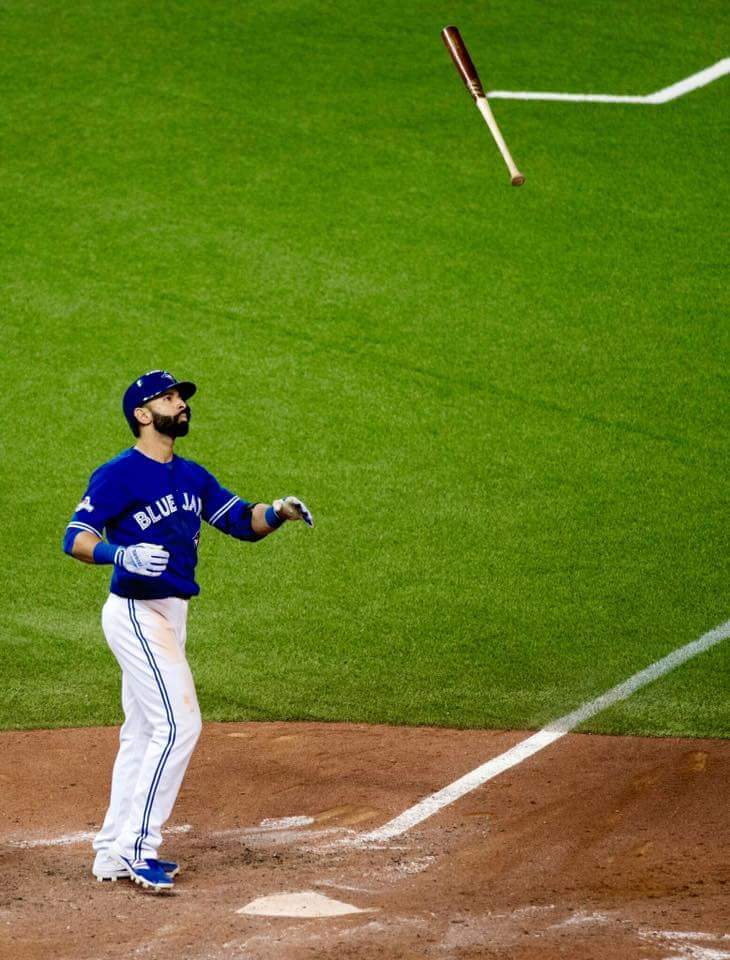 RadimirGuerrero's tweet image. That one time @JoeyBats19 sent his bat to the future, #ALCS  #playoffmagic #batsamore