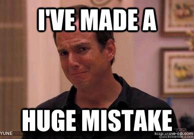 Me when I realized I didn't ask for a photo with @jelenajensen & her ? boobs. I'm sorry, Internet, I