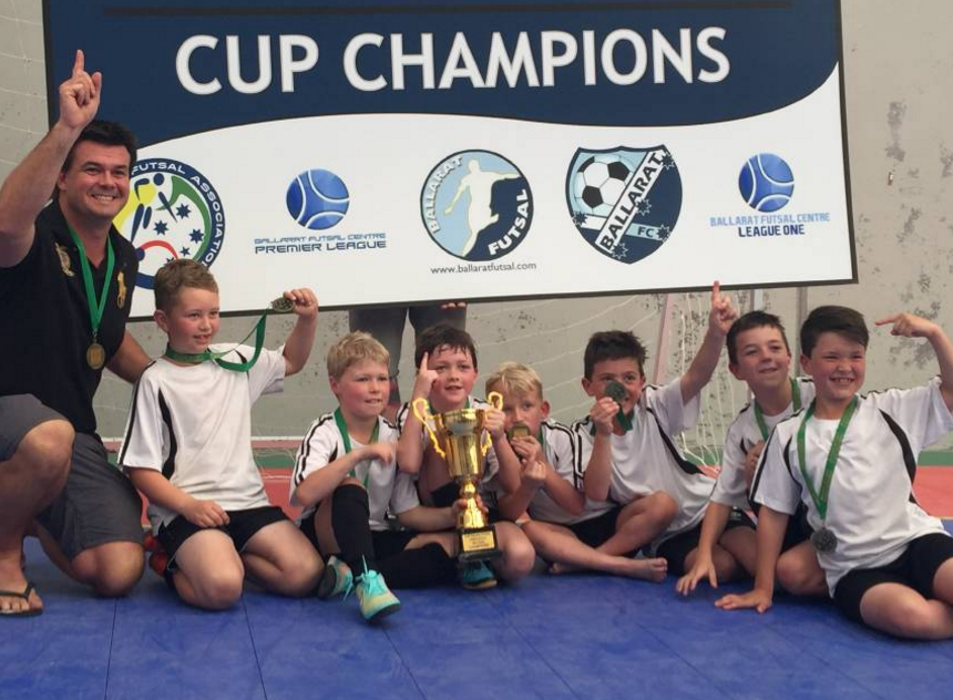 ballaratortho's tweet photo. Mr Scott Mason was the coach of the 'Wolves' who recently won the Vic Futsal U8 Champs. More:http://t.co/j7sSZXMWHD http://t.co/dFVntq0cEr