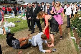 3rd of Nov noon Cup Day Forget falling over in your high heels with your g-string hanging out &amp; having a squat