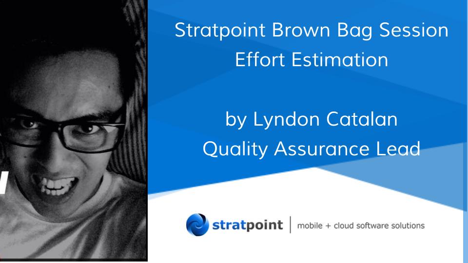 stratpoint's tweet photo. Effort Estimation for QAs by Stratpoint's QA Lead #Software #QA #EffortEstimation http://t.co/j1TK0insn9 http://t.co/zfcWVxI5Kq