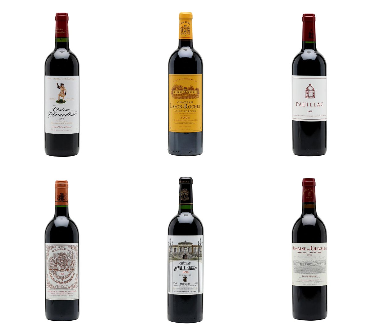 #New: A selection of delicious clarets including the excellent 2006 <a href="/DArmailhac/">Château d'Armailhac</a> – thewhiskyexchange.com/C-465.aspx #FineWine