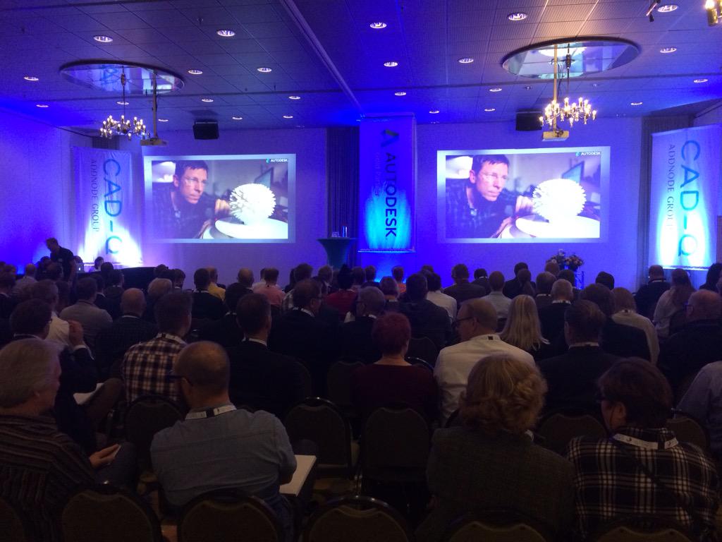 And we are live! #cadqpäivät2015