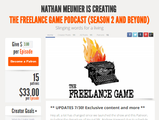 FreelanceGame's tweet photo. EP. 34 – Writing and Working Remotely with Game Informer’s Mike Futter http://t.co/G8b9KJRpAy http://t.co/HddRCc1CbL