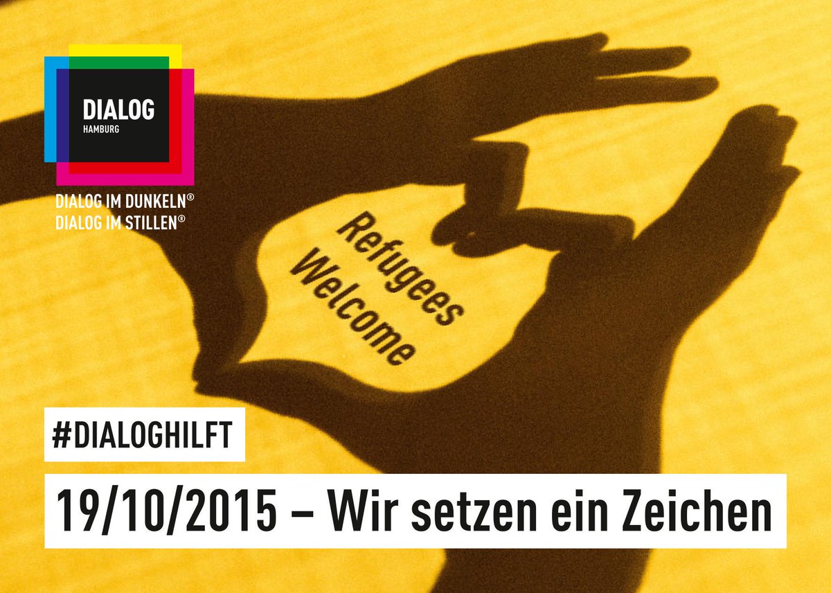 #DIALOGHILFT und wir sind auch dabei! Am 19.10. bei <a href="/DIALOGHamburg/">Forum Dialog Hamburg</a> - Infos hier: bit.ly/1Kp1duN #HHhilft