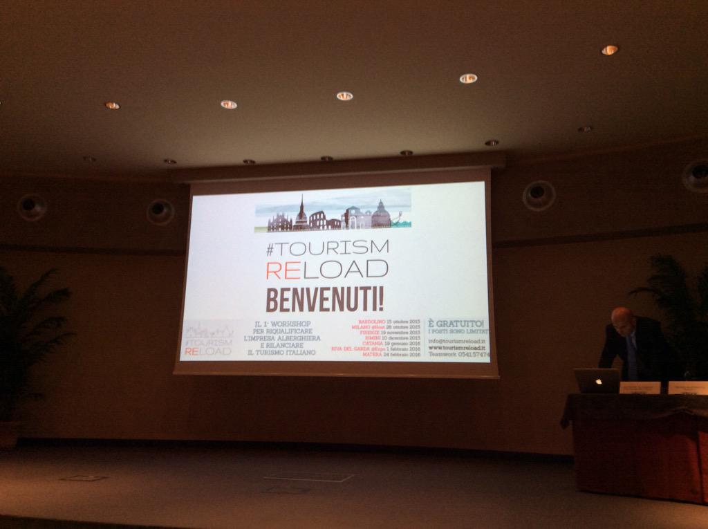 Pronti per #tourismreload @teamworkrimini