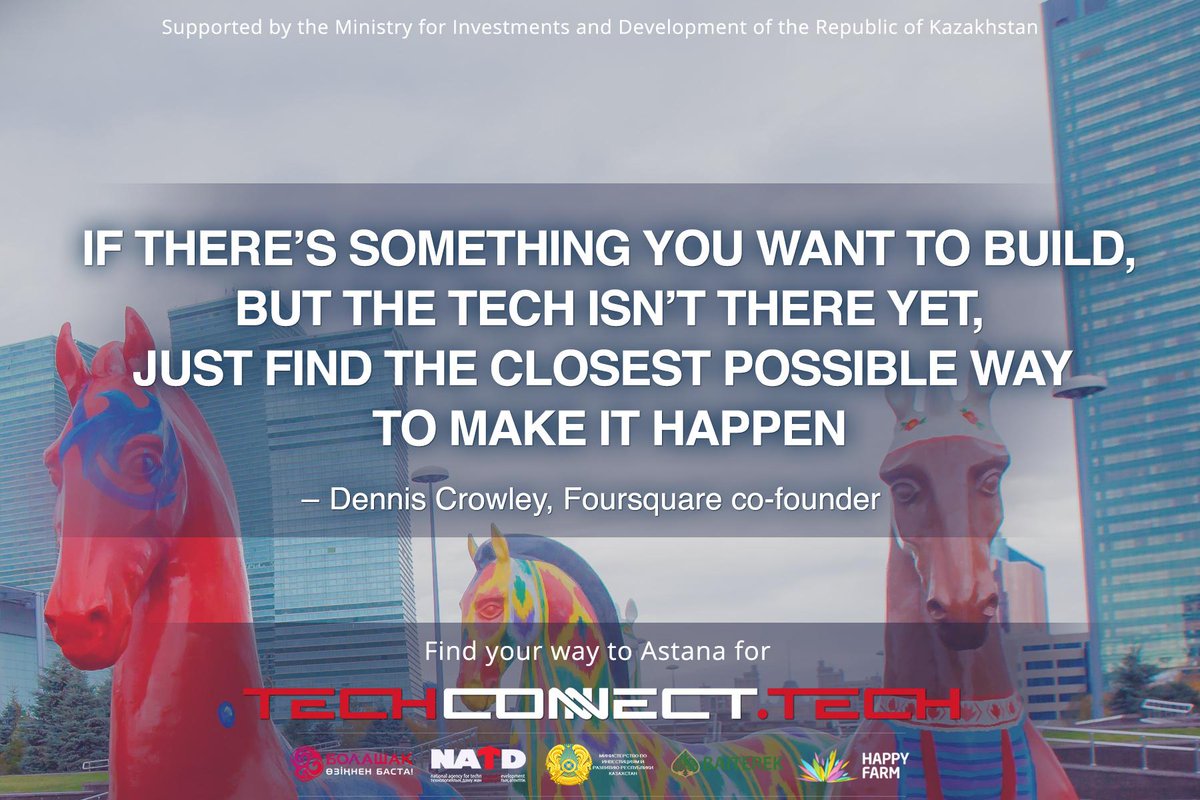 techconnecttech's tweet image. Find your way to Astana for TechConnect.Tech! #techconnecttech #startup #IT #tech #conference #Astana