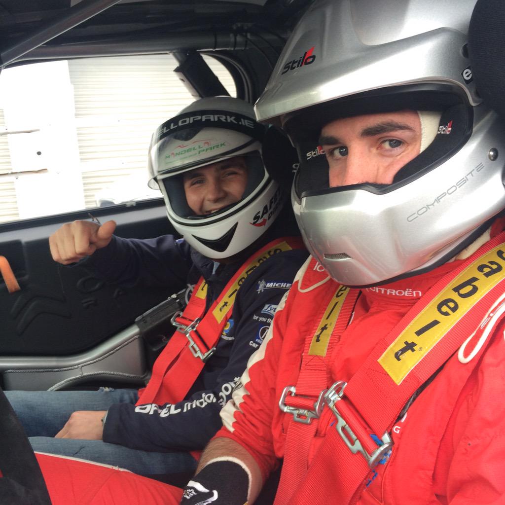 <a href="/Dean_Raftery/">Dean Raftery</a> shows <a href="/CallumDevine27/">Callum Devine</a> what the R3 Citroen is like.