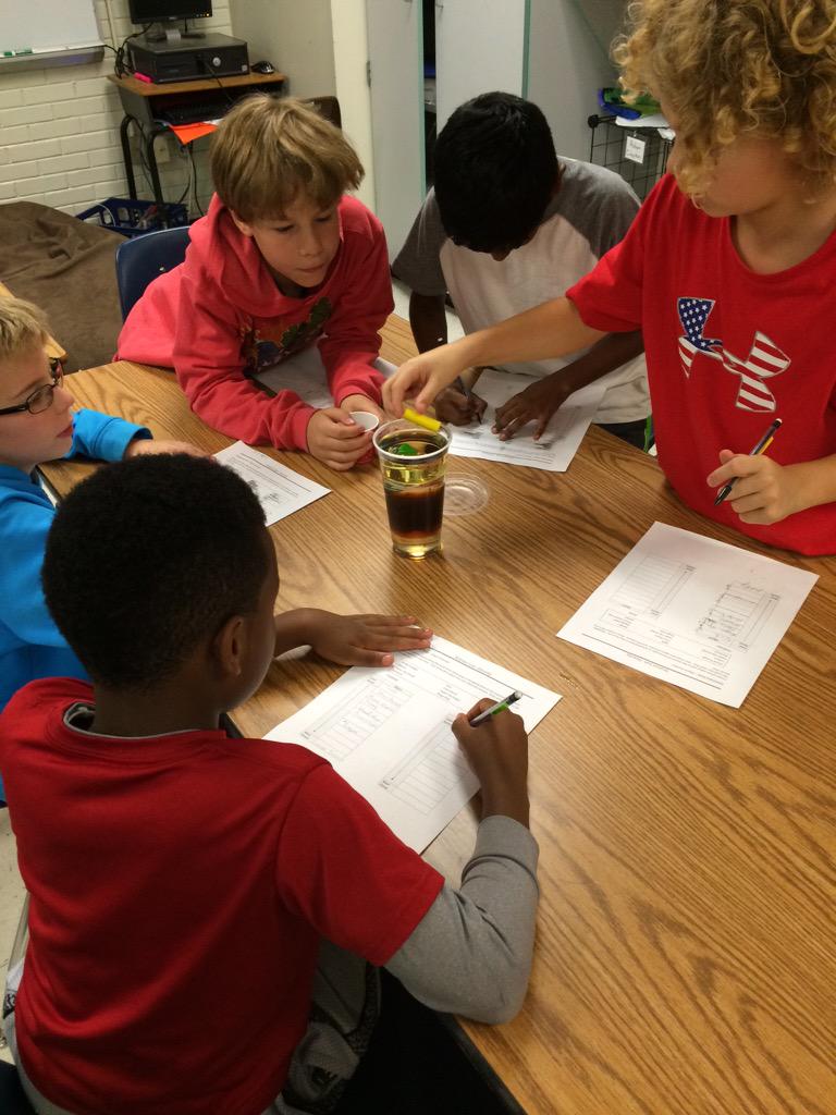 John Weigand (@theacademicarmy) on Twitter photo Density cocktails in RNE Science Club! Loved seeing items float at different levels. <a href="/mhlilly11/">Maureen Lilly</a> <a href="/RNE_Foundation/">RNE Foundation</a> Density cocktails in RNE Science Club! Loved seeing items float at different levels. <a href="/mhlilly11/">Maureen Lilly</a> <a href="/RNE_Foundation/">RNE Foundation</a>