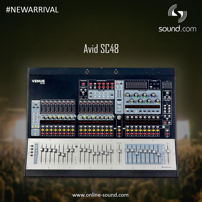 SOUND_COM's tweet photo. #NEWARRIVAL Get the amazing #sound quality of @Avid Live Sound Systems in #AvidSC48. Rent it:http://t.co/MccVwAuTzB http://t.co/G3lIFbc9ku