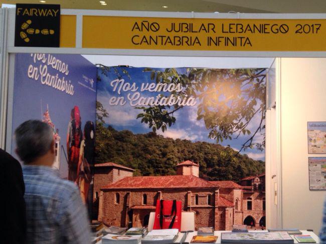 cant_infinita's tweet photo. Si estás en #Fairway2015 pásate a vernos, #stand115 , conocerás todo sobre #CaminoLebaniego y #AñoJubilar2017 . http://t.co/4Q2LRmly14