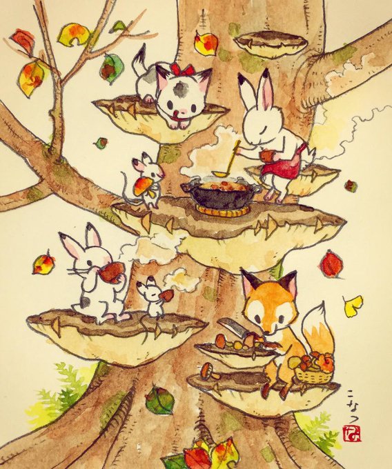 「tree」 illustration images(Oldest)