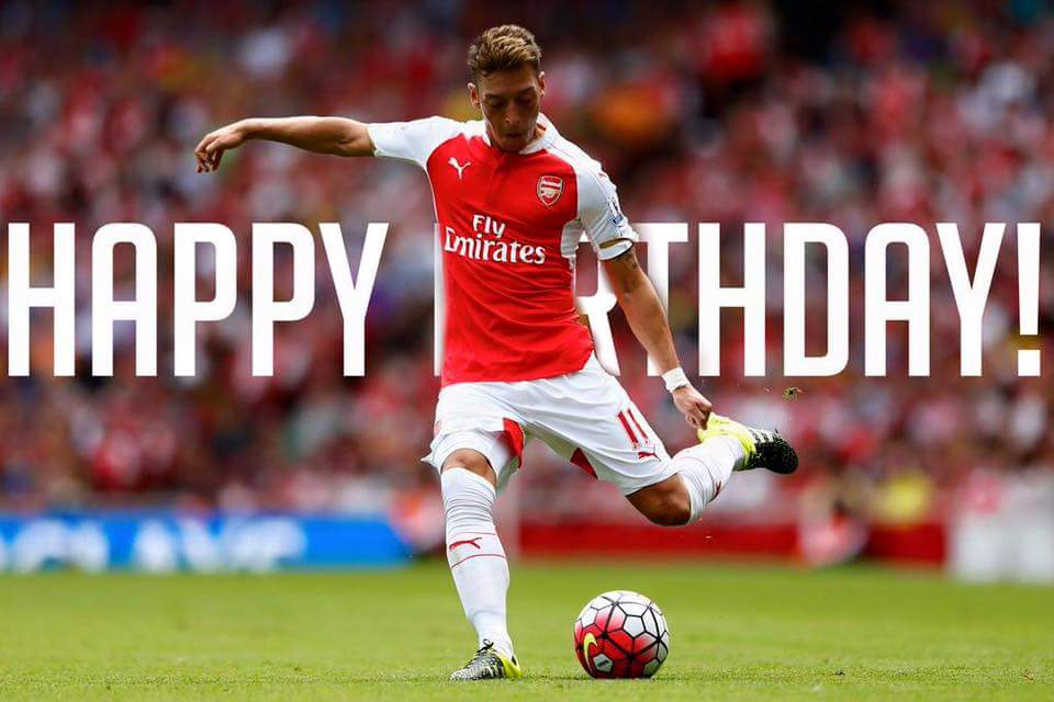 Happy birthday 2 mesut ozil 